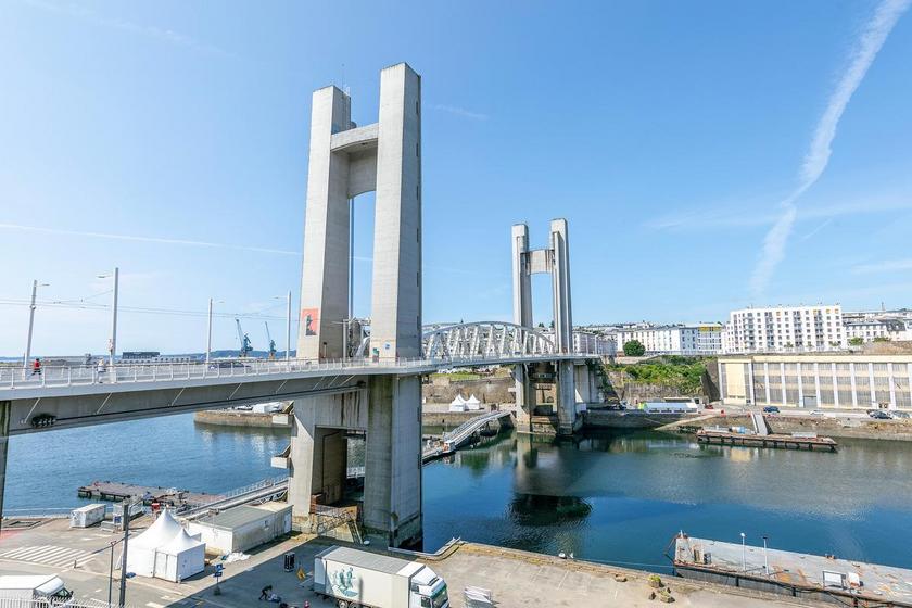 Pont de Recouvrance/Recouvrance Bridge, Brest